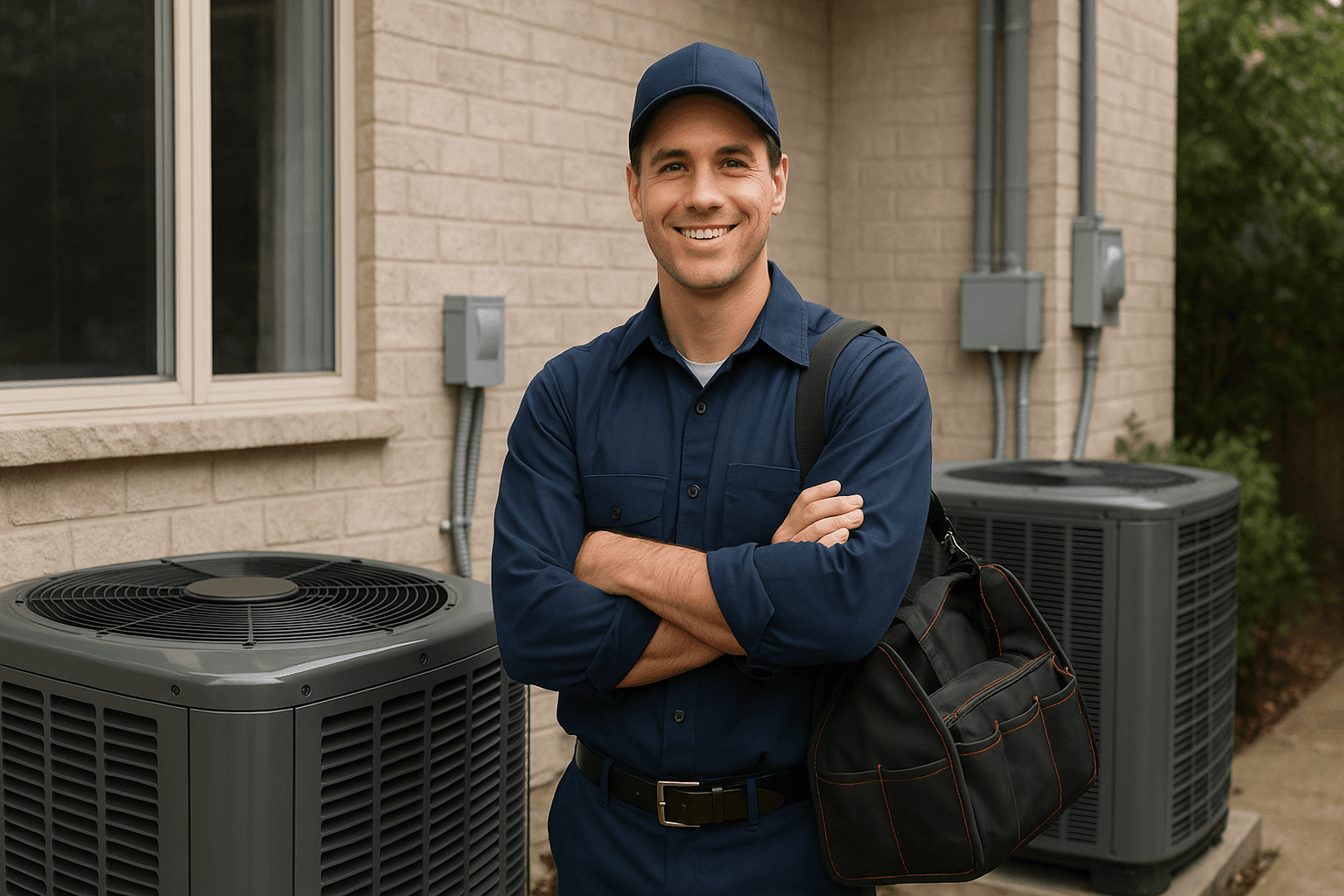 E&G HVAC services hero image